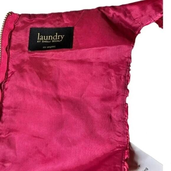 Laundry By Shelli Seagal Pink Lace‎ Sleeveless Cocktail Party Dress Size 4 - Picture 6 of 6